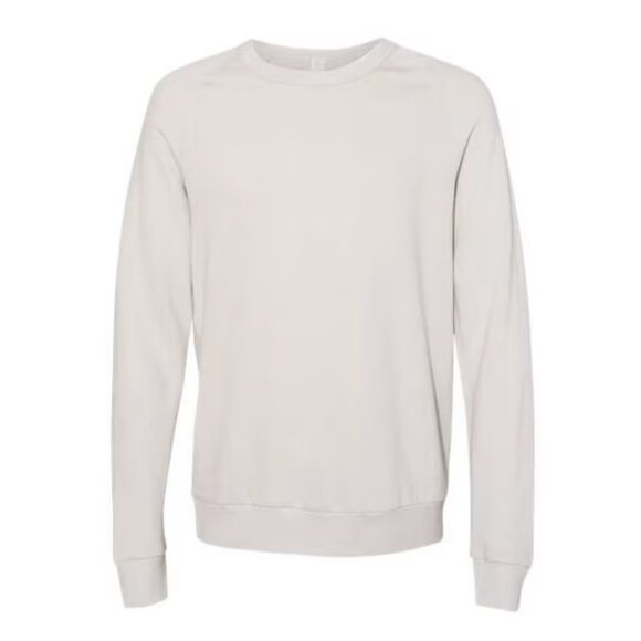 Hanes Brand Alternative Apparel Light Gray Pullover Sweatshirt AGS1B78 - Picture 1 of 4